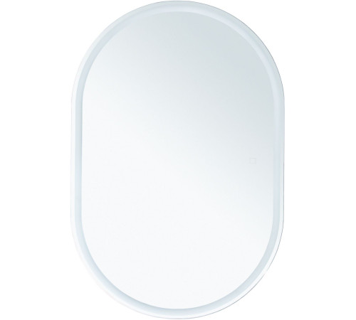 Зеркальный шкаф Aquanet Монте 60 белый, с LED подсветкой