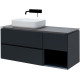 Тумба под раковину Allen Brau Infinity 120 1.21005.AM L антрацит матовый