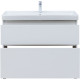 Тумба под раковину Aquanet Вега 100 напольная, белый глянец