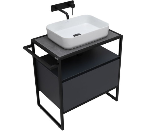 Тумба под раковину Allen Brau Priority 70 1.31001.AM антрацит матовый