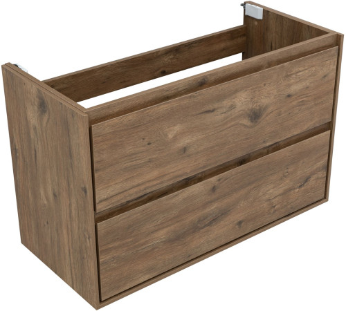Тумба под раковину Aquanet Милан 100 дуб рустикальный