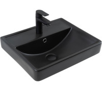 Раковина Aquanet Ирис 50 черная матовая