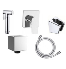 Набор смесителя с гигиеническим душем Aquanet Static 1.03 (с внутренней частью)