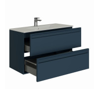 Тумба под раковину Allen Brau Eclipse 100 1.E1003.BGM 2.0 синий матовый