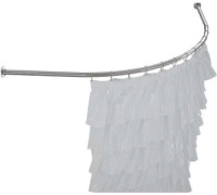 Карниз для ванны Aquanet Mia полукруглый 140х80