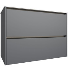 Тумба под раковину Allen Brau Activity 90 1.34013.PGM платина матовый/олива браш