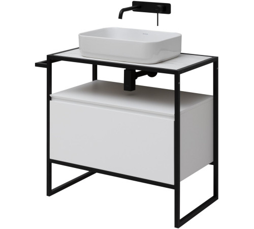 Тумба под раковину Allen Brau Priority 80 1.31002.WM белый матовый