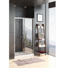 Душевая дверь Aquanet Delta NPE6121 120, прозрачное стекло