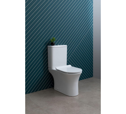 Чаша напольного унитаза Aquanet Rimless Roll 2-C CL-12289