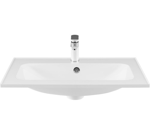 Тумба под раковину Aquanet Арт 75 маренго