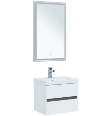 Мебель для ванной Aquanet Беркли 50 белый/дуб рошелье