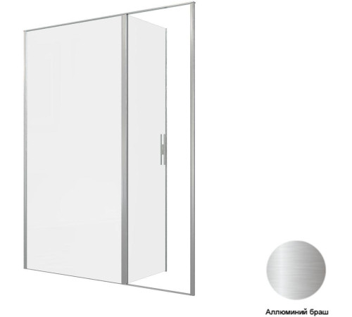 Душевая дверь Allen Brau Priority 160 3.31038.BA серебро браш