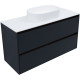 Тумба под раковину Allen Brau Activity 120 1.34015.AM антрацит матовый/олива браш
