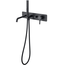 Смеситель для ванны Allen Brau Priority 5.31A05-31 (с внутренней частью) черный матовый