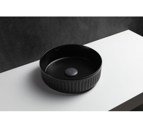 Раковина накладная Allen Brau Fantasy Line 36 4.11032.31 черный матовый