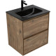 Тумба под раковину Aquanet Милан 60 дуб рустикальный