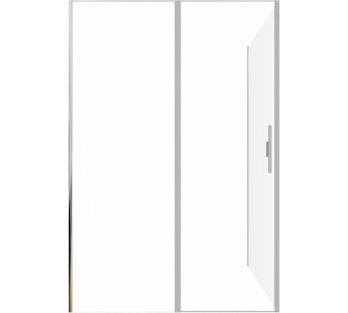 Душевой уголок Allen Brau Priority 140x80 3.31011.BA + 3.31014.BA серебро браш