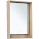 Зеркало Aquanet Милан 60 дуб светлый