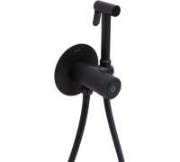 Смеситель с гигиеническим душем Allen Brau Liberty 5.33005-31 (с внутренней частью) черный матовый