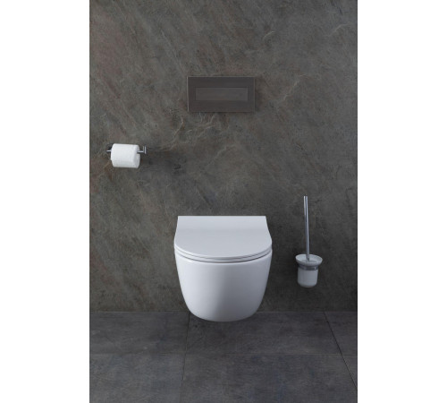 Ершик для унитаза Allen Brau Priority 6.31008-BN белый/никель браш