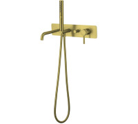 Смеситель для ванны Allen Brau Priority 5.31A05-GB (с внутренней частью) золото