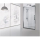 Душевая дверь Aquanet Delta NPE6121 140, прозрачное стекло