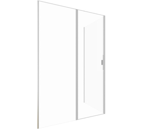 Душевой уголок Allen Brau Priority 140x90 3.31035.BA + 3.31044.BA серебро браш