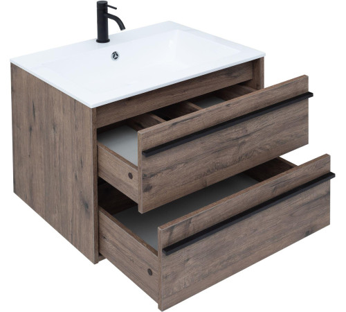 Тумба под раковину Aquanet Lino 70 Дуб Веллингтон