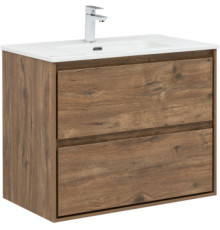 Тумба под раковину Aquanet Милан 80 дуб рустикальный