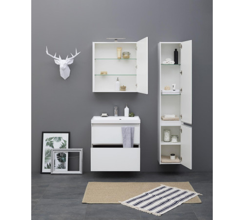 Мебель для ванной Aquanet Гласс 60 белый