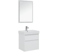 Мебель для ванной Aquanet Nova Lite 60 белый (2 ящика)