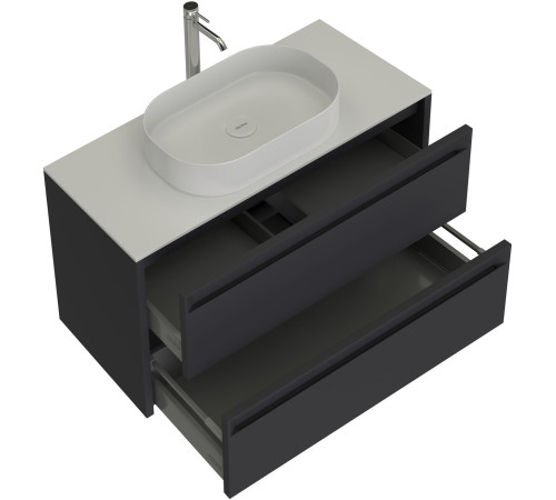 Тумба под раковину Allen Brau Fantasy 120 1.11005.AM 2.0 антрацит матовый