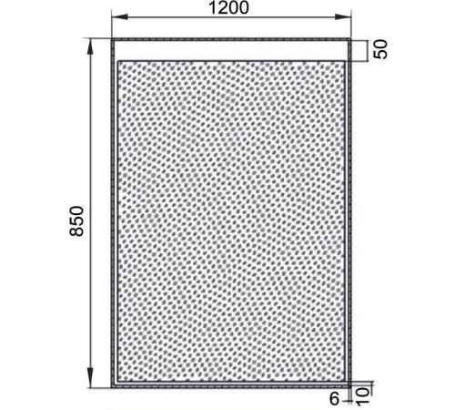 Зеркало Aquanet Палермо New 120 LED