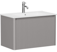 Тумба под раковину Allen Brau Gravity 80 1.370017.PGM платина матовый