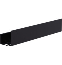 Полка Aquanet Магнум 70x12 черная матовая, с крючками