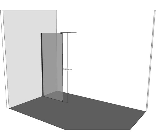 Душевая перегородка Allen Brau Infinity 1 120 3.21023.60 медь браш