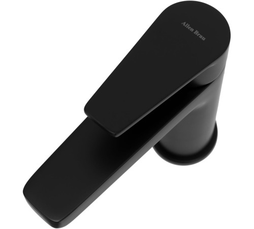 Смеситель для раковины Allen Brau Eclipse 5.E1001-31 (с донным клапаном) черный матовый