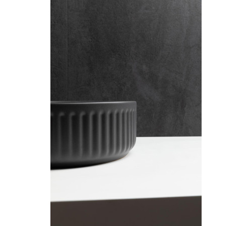 Раковина накладная Allen Brau Fantasy Line 36 4.11032.AN антрацит