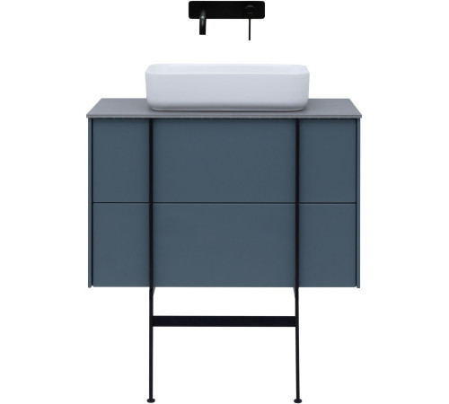 Тумба под раковину Allen Brau Reality 80 1.32005.BGM синий матовый
