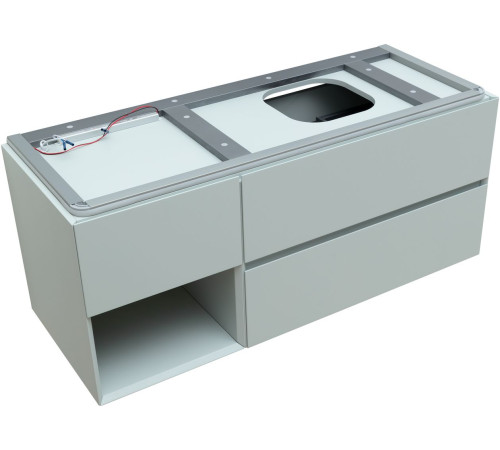 Тумба под раковину Allen Brau Infinity 120 1.21007.PWM R папирус матовый