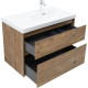 Тумба под раковину Aquanet Nova Lite 2.0 90 дуб рустикальный, правая