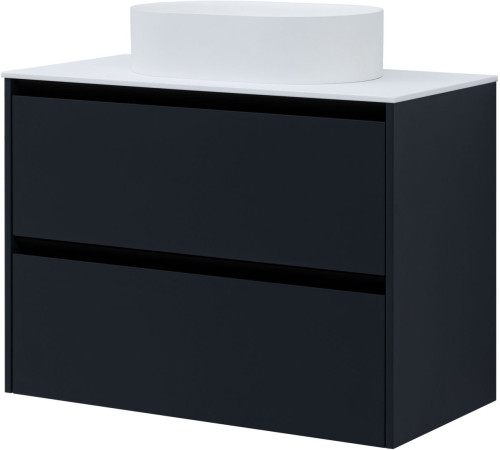 Тумба под раковину Allen Brau Activity 90 1.34005.AM антрацит матовый/черный браш