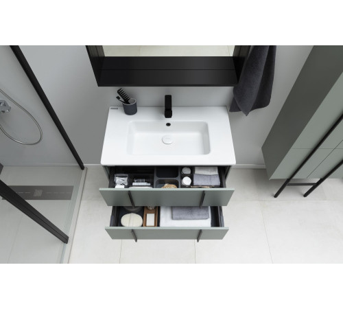 Тумба под раковину Allen Brau Reality 70 1.32004.CGM олива матовый