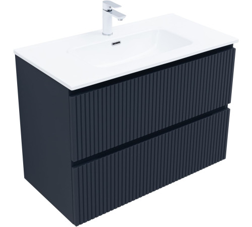 Тумба под раковину Aquanet Джейн (Flat) 90 маренго