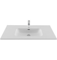 Раковина Aquanet Flat 100 белая матовая