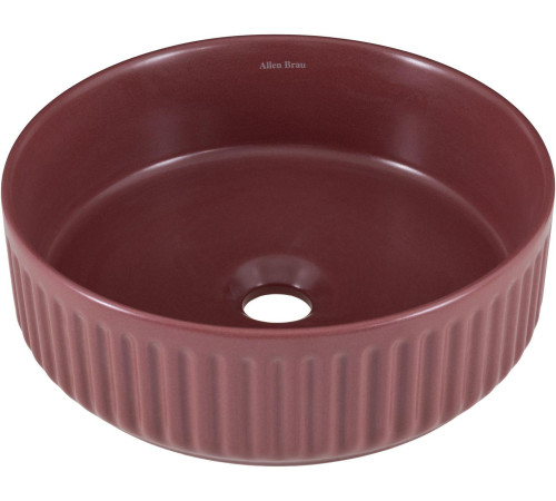Раковина накладная Allen Brau Fantasy Line 36 4.11032.BD бордо