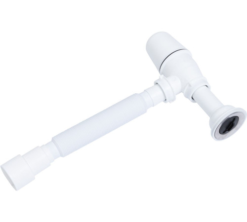 Сифон для раковины Aquanet с выпуском d40/50, белый