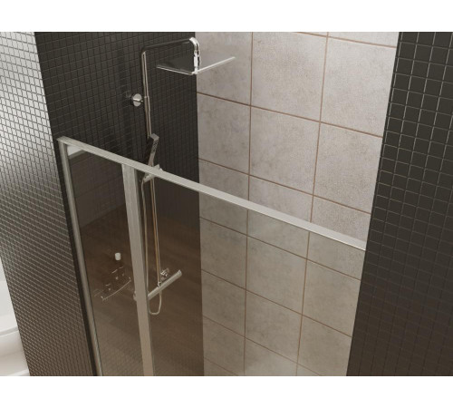 Душевая дверь Allen Brau Priority 100 3.31006.BBA черный браш