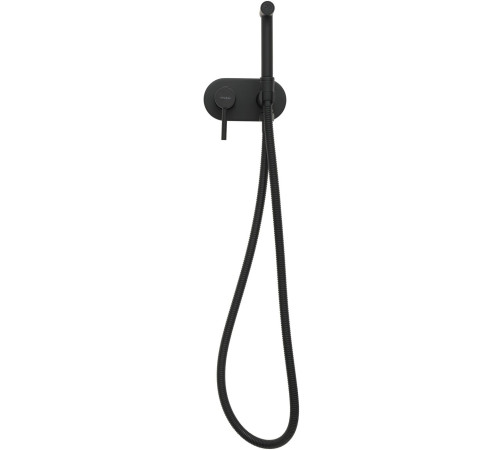 Смеситель с гигиеническим душем Allen Brau Priority 5.31005-31 (с внутренней частью) черный матовый