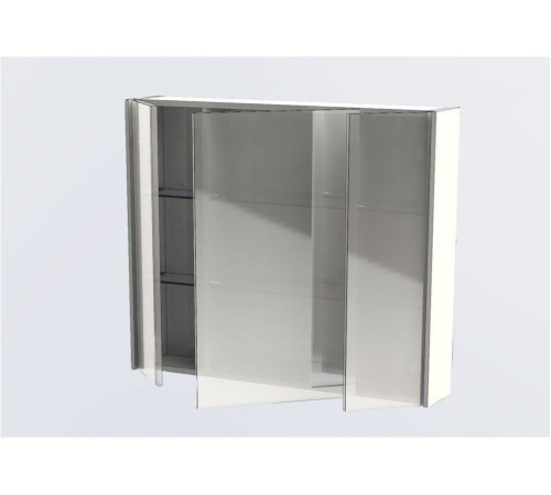 Зеркальный шкаф Aquanet Латина 90 белый